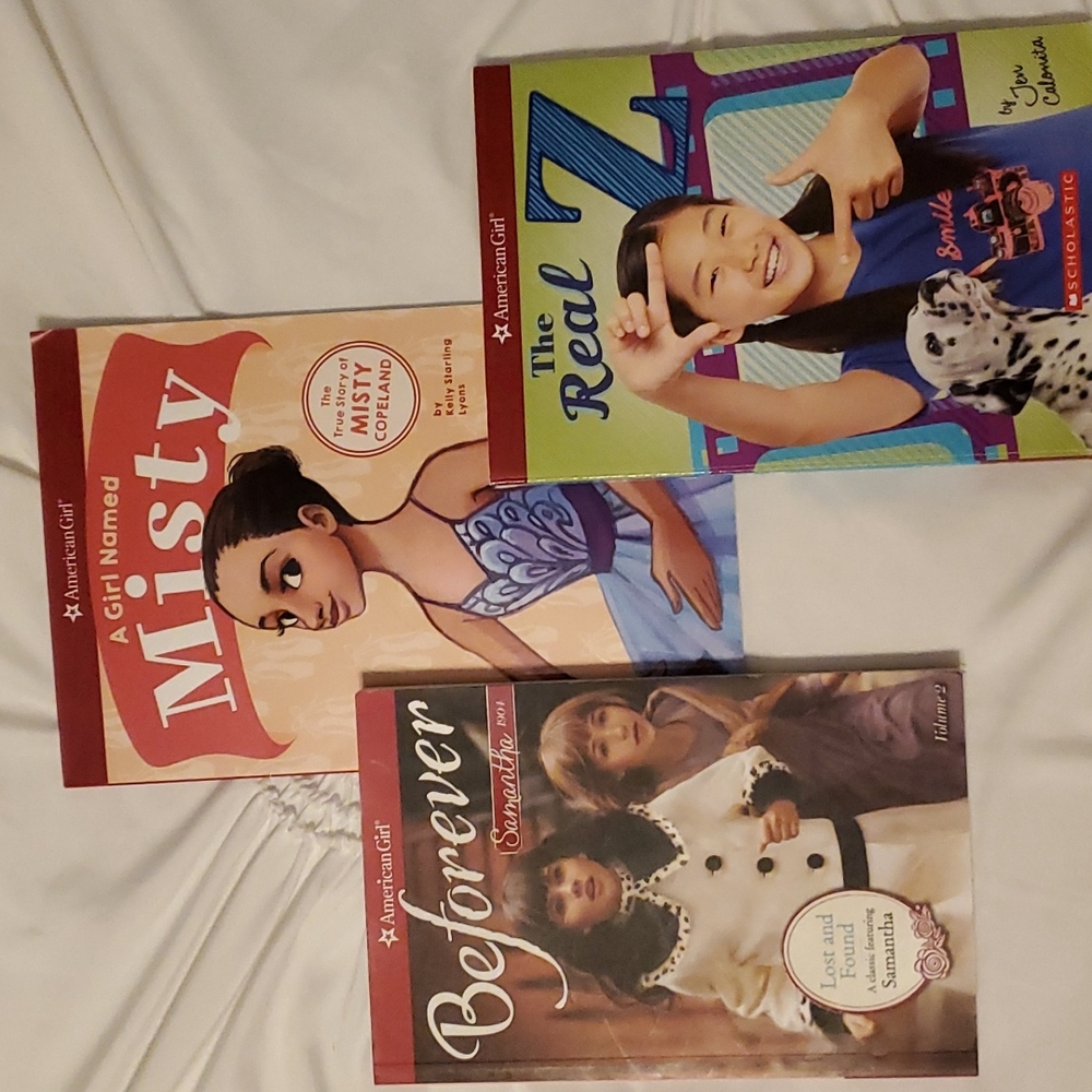 3 American girl books‎